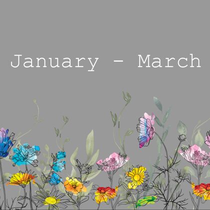 January - March